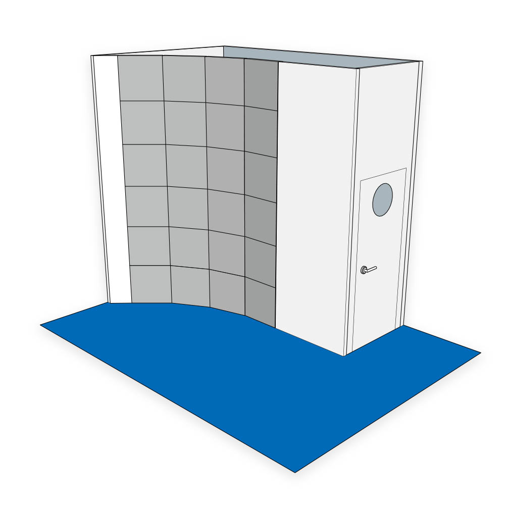 4mtr x 3mtr - Box Expo with Curved LED Wall Stand